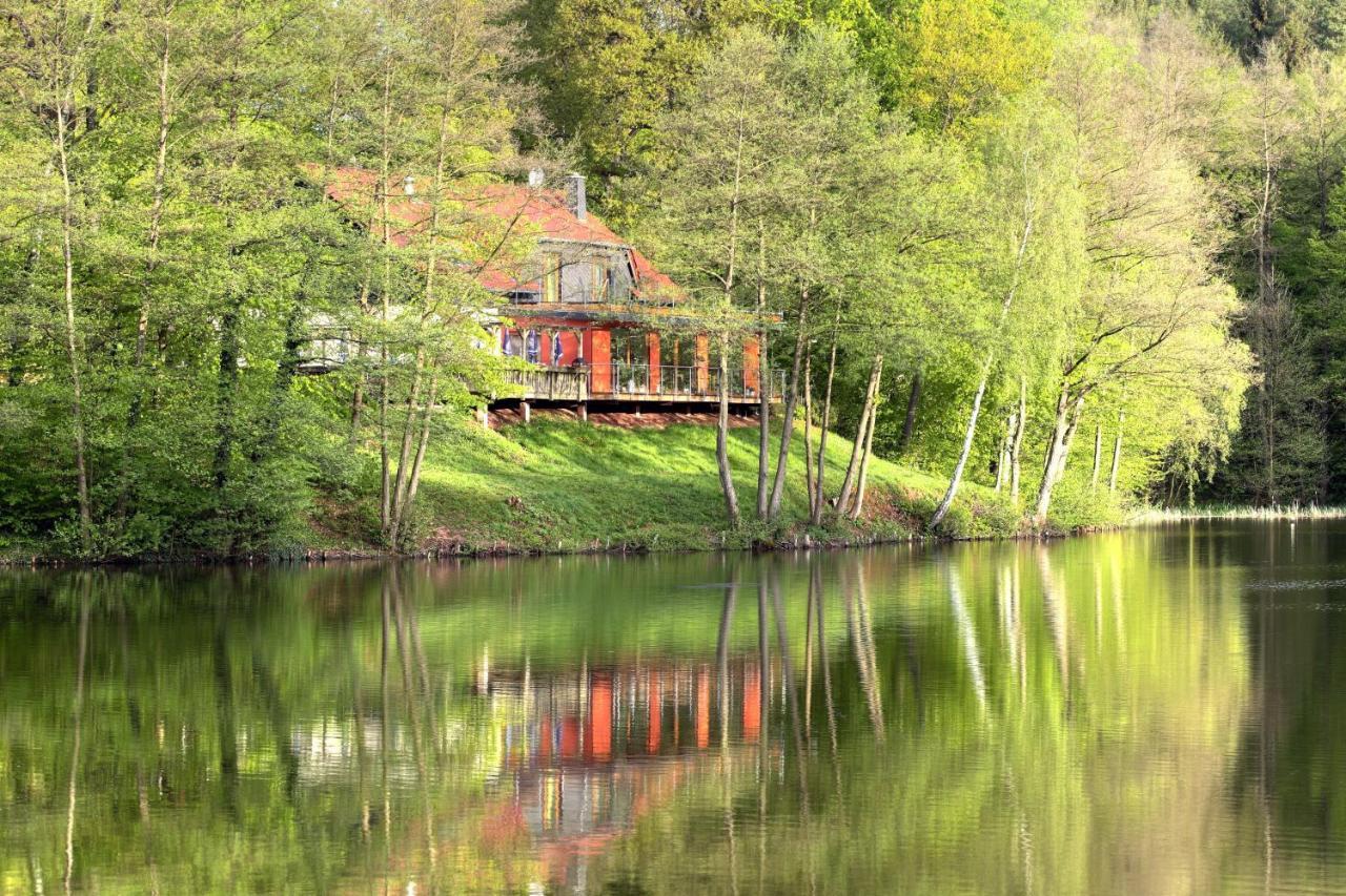 Ferienwohnungen&Campingfässer am Kunstteich Wettelrode Exterior foto