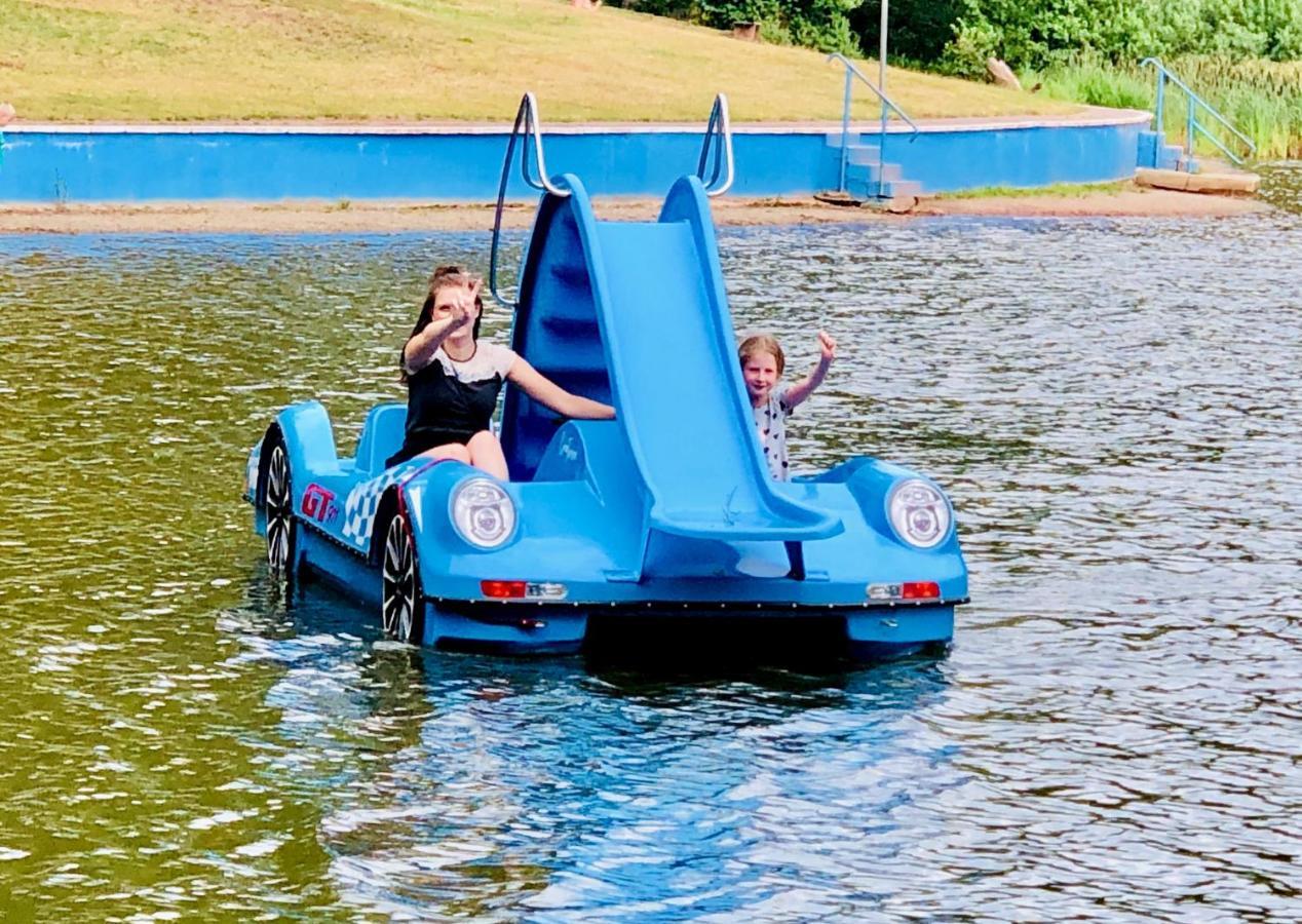 Ferienwohnungen&Campingfässer am Kunstteich Wettelrode Exterior foto